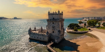 Portugal Small Group Golf Tour Vacation Package Belem Tower, Portugal - PerryGolf + Azamara Cruises